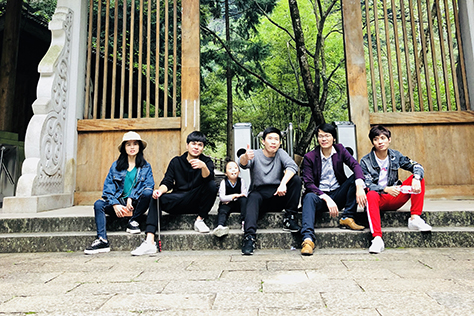 英捷互聯(lián)百丈漈團建活動